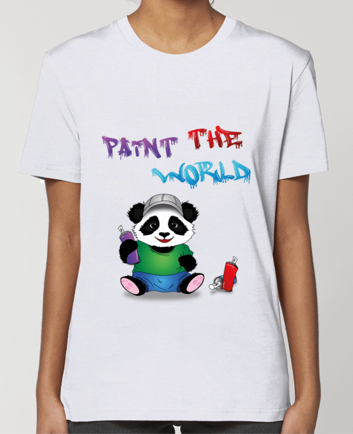 T-shirt Femme Paint The World par 50NuancesDeGraph
