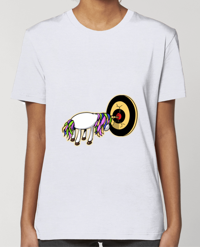 T-shirt Femme Licorne et fléchettes par TOMI AX
