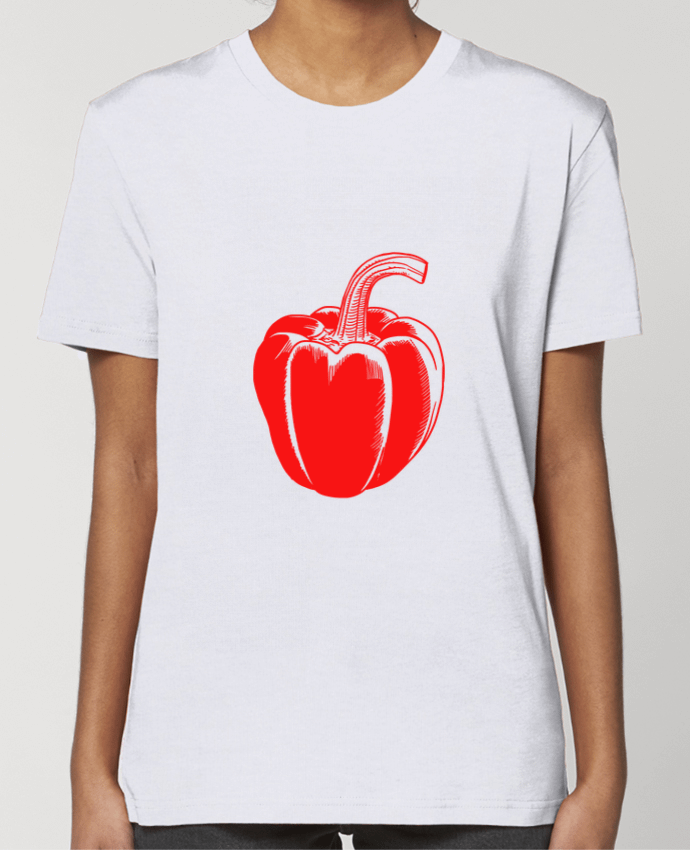 T-shirt Femme Poivron Rouge par TOMI AX