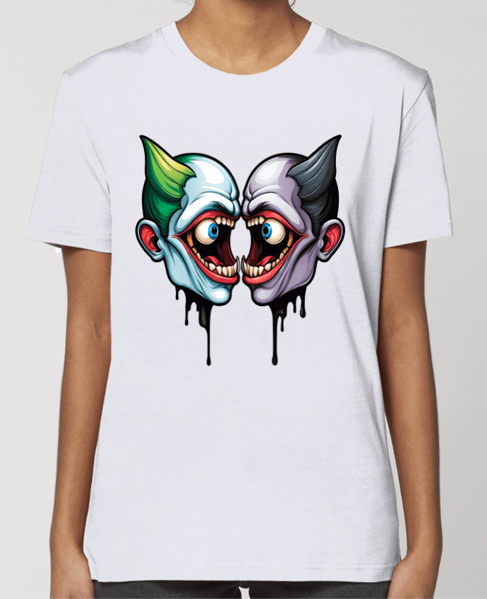 T-shirt Femme MOUTH WITH EYES par 33designerarte