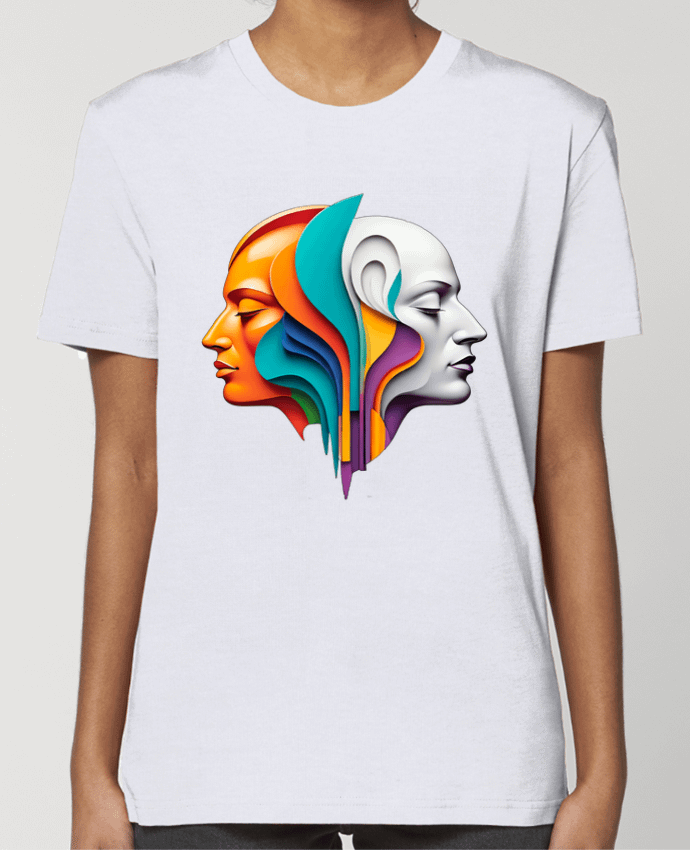 T-shirt Femme DOUBLE SIDED COLOR par 33designerarte