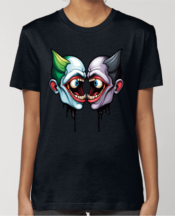 T-shirt Femme MOUTH WITH EYES par 33designerarte