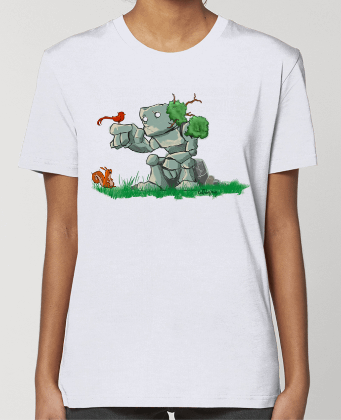 T-shirt Femme Golem Printanier par Chovbazart
