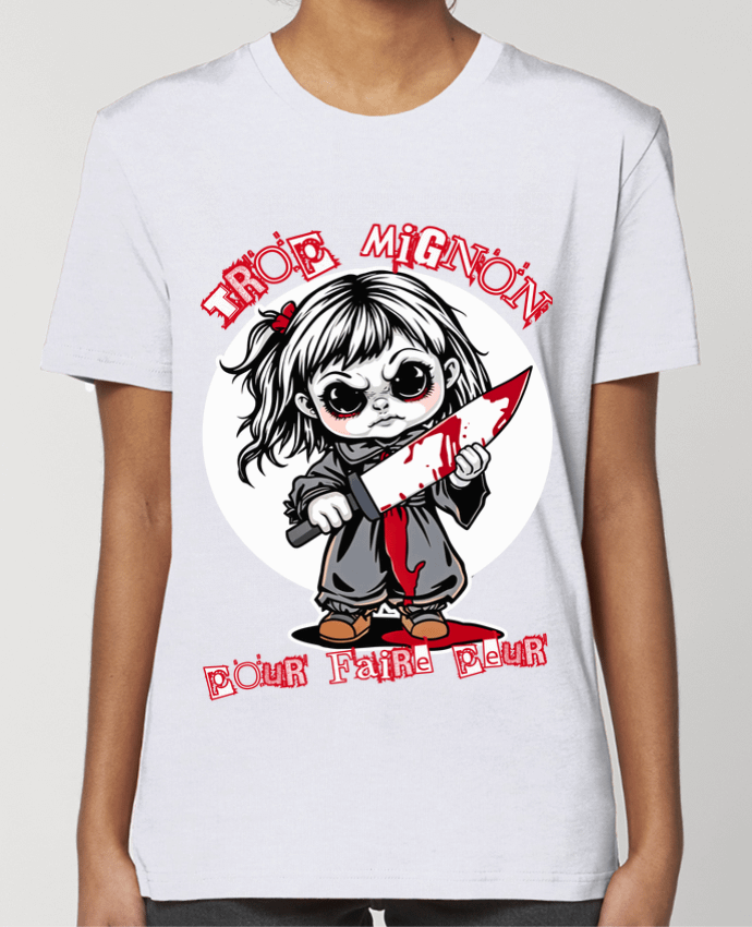 T-shirt Femme Trop Mignon Pour Faire Peur par Phocea Editions