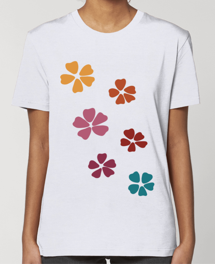 T-shirt Femme Fleurs fond transparent par Clemence_Bellay