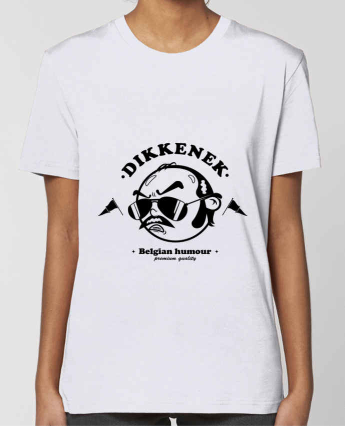 T-shirt Femme Dikkenek Retro Logo par PTIT MYTHO