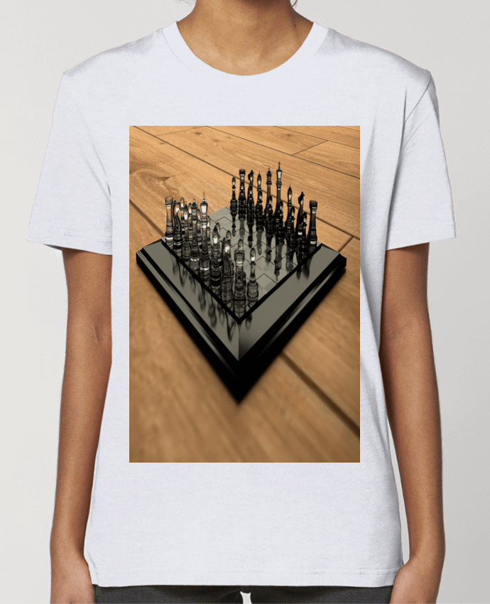 T-shirt Femme Jeu d' échec par White Tiger 60