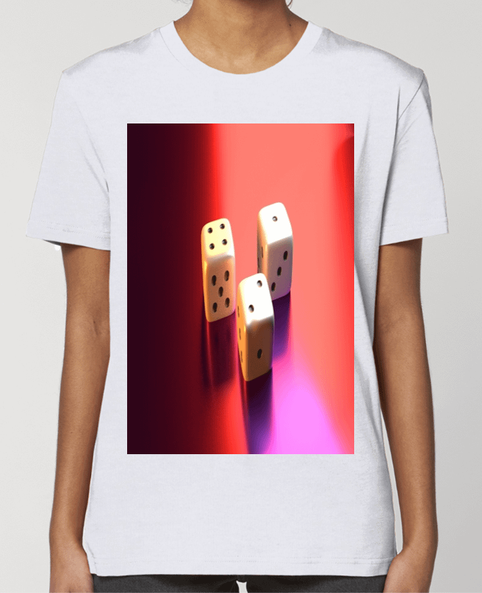 T-shirt Femme Jeu de Dés par White Tiger 60