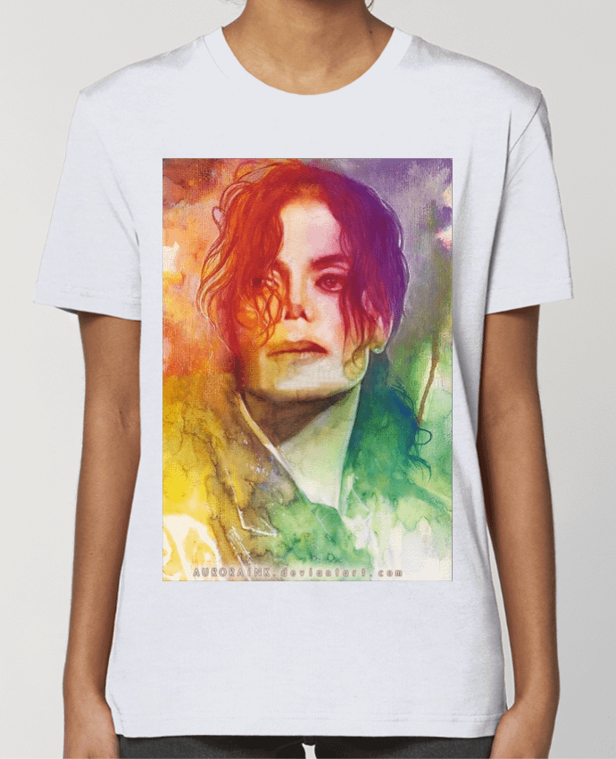 T-shirt Femme Dessin de Michael Jackson par White Tiger 60