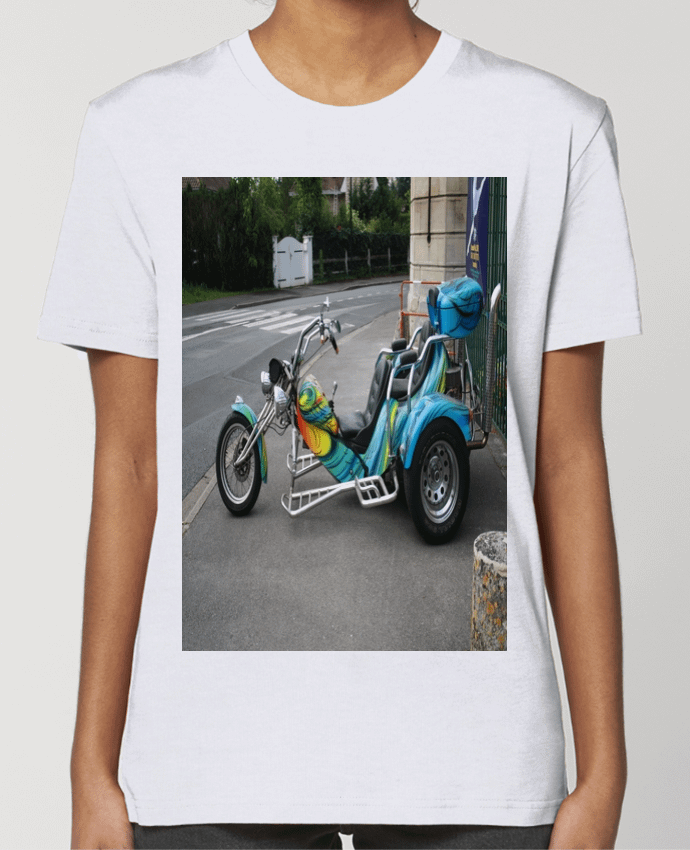 T-shirt Femme Photo de Moto par White Tiger 60