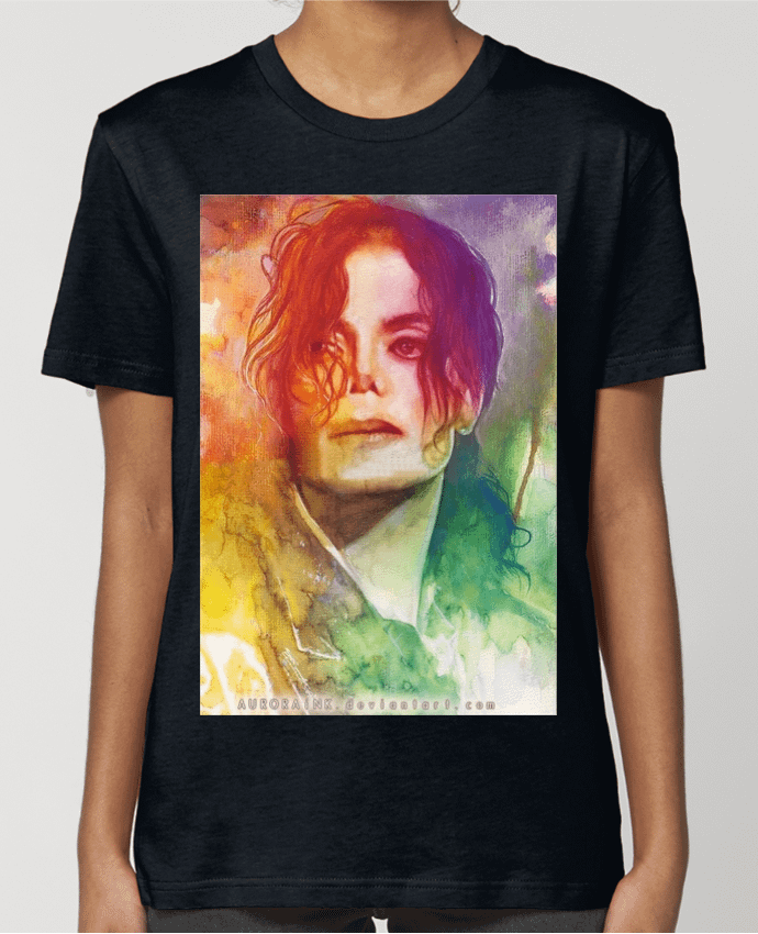 T-shirt Femme Dessin de Michael Jackson par White Tiger 60