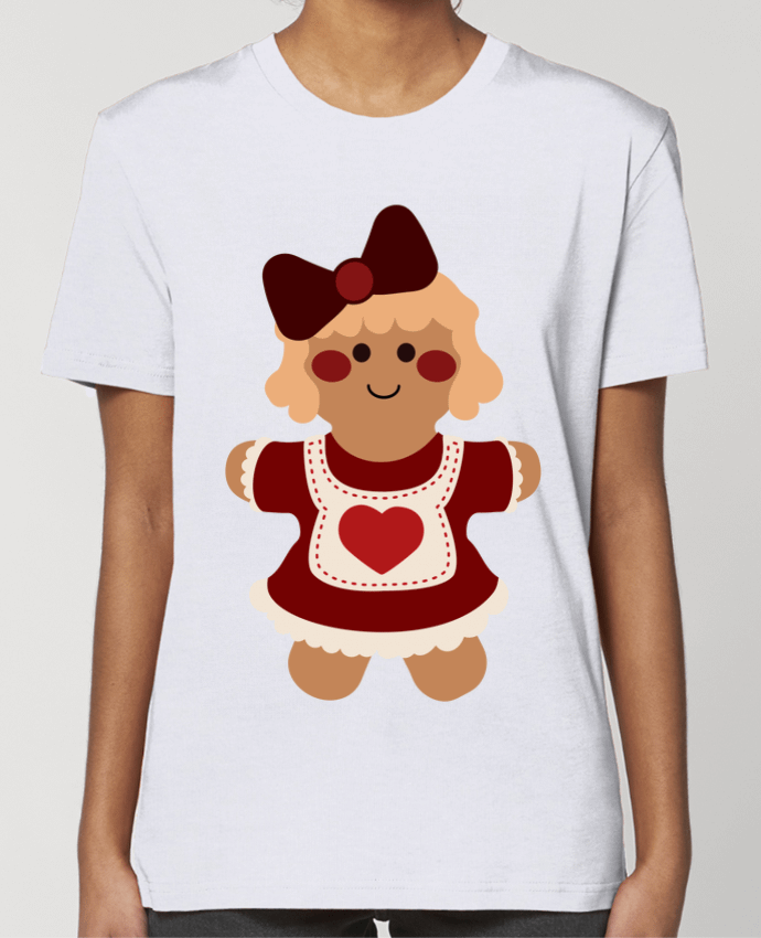 T-shirt Femme Madame pain d'épice de noël par Babu 
