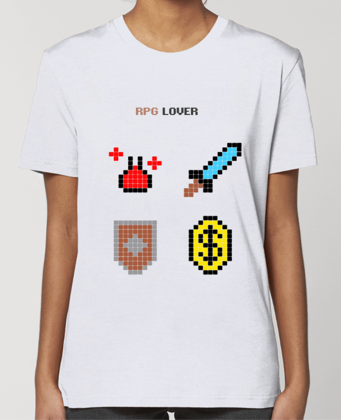 T-shirt Femme Rigged Poker - Pixel Art - RPG Lover par Rigged Poker Shop