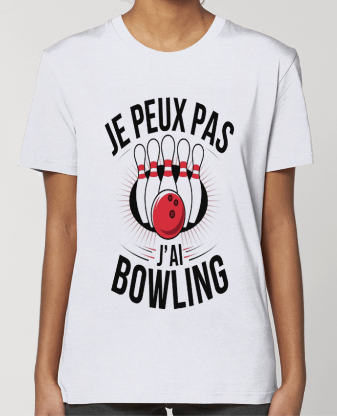 T-shirt Femme je peux pas j'ai bowling par bwilfy