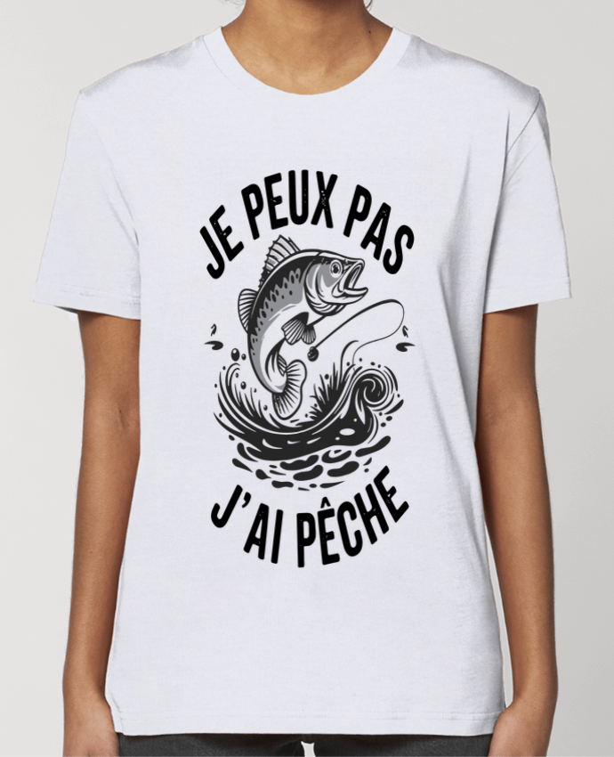 T-shirt Femme je peux pas j ai pêche par bwilfy