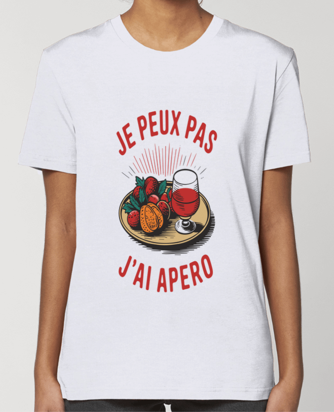T-shirt Femme je peux pas j'ai apéro par bwilfy