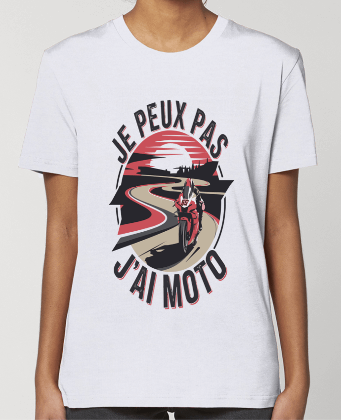 T-shirt Femme je peux pas j'ai moto par bwilfy