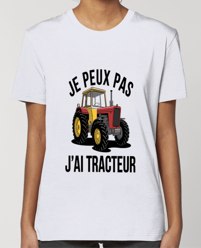 T-shirt Femme je peux pas j'ai tracteur par bwilfy