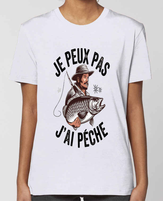 T-shirt Femme je peux pas j'ai pêché par bwilfy