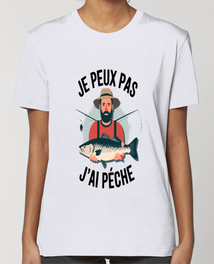 T-shirt Femme je peux pas j'ai pêché par bwilfy