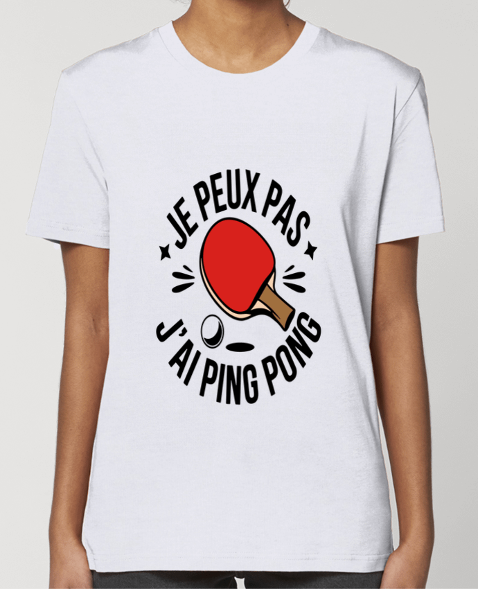 T-shirt Femme je peux pas j'ai ping pong par bwilfy