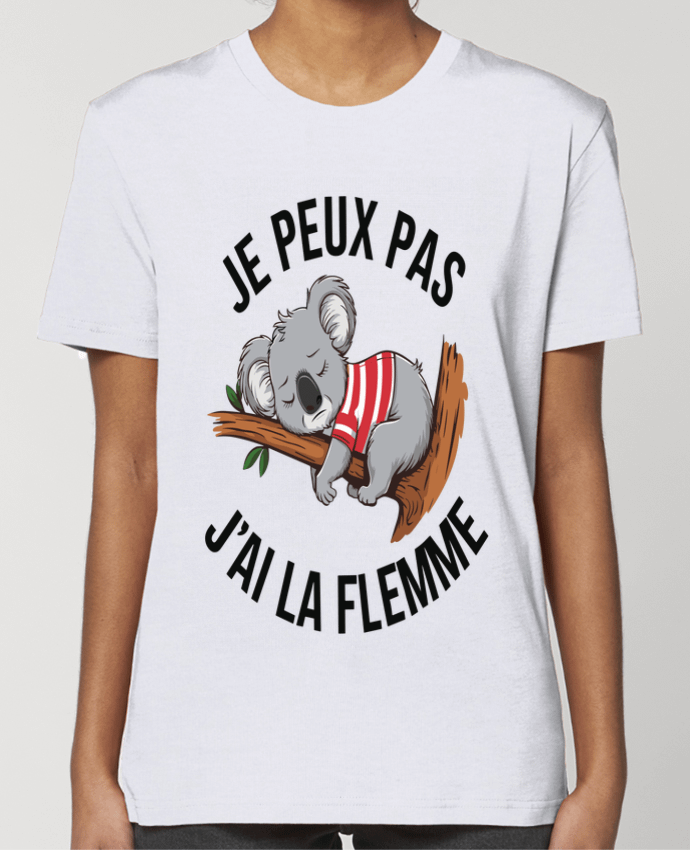 T-shirt Femme je peux pas j'ai la flemme par bwilfy