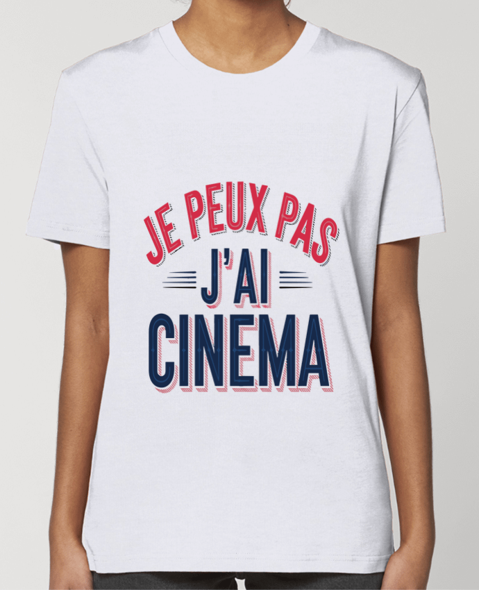 T-shirt Femme je peux pas j'ai cinema par bwilfy