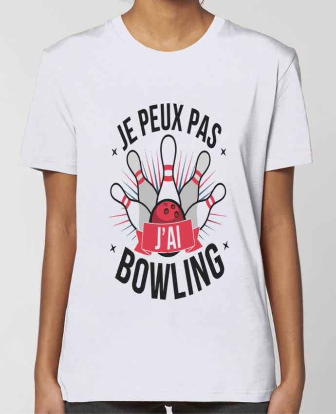 T-shirt Femme je peux pas j'ai bowling par bwilfy