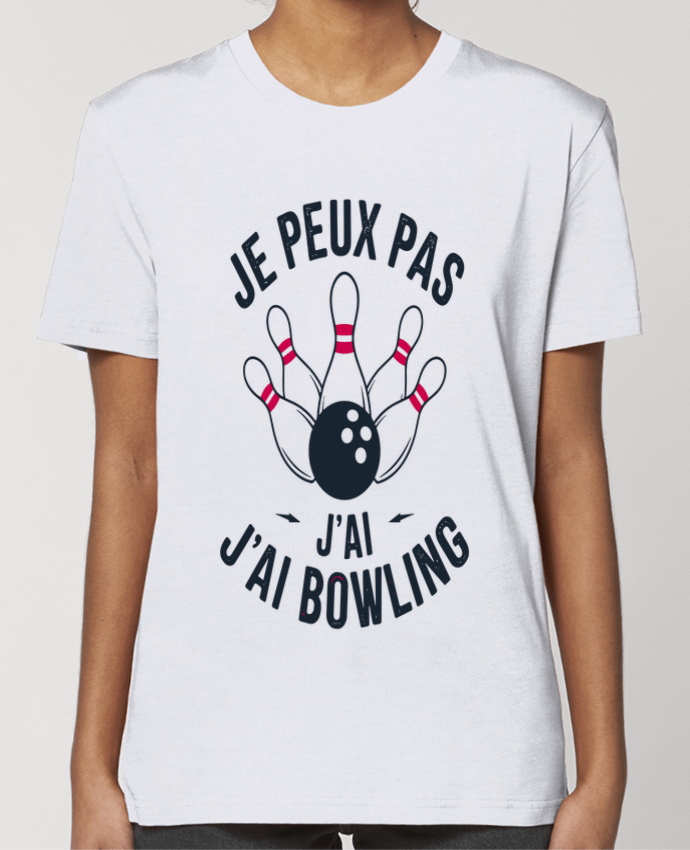 T-shirt Femme je peux pas j'ai bowling par bwilfy