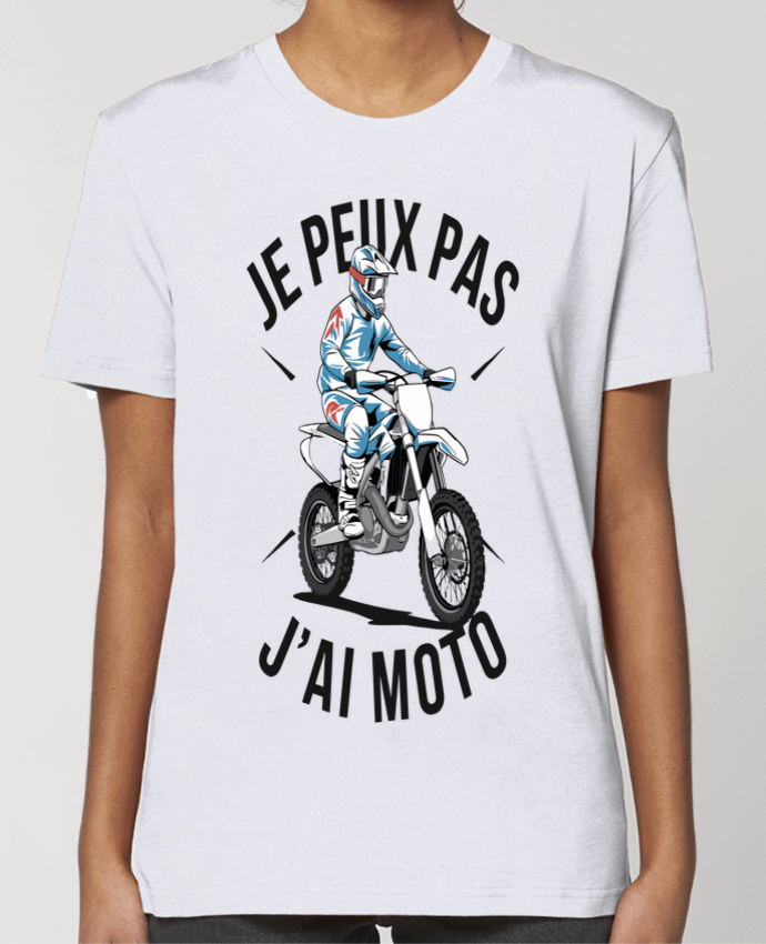 T-shirt Femme je peux pas j'ai moto par bwilfy
