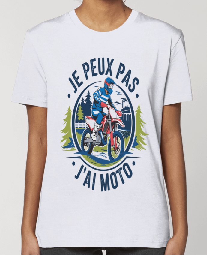 T-shirt Femme je peux pas j'ai moto par bwilfy