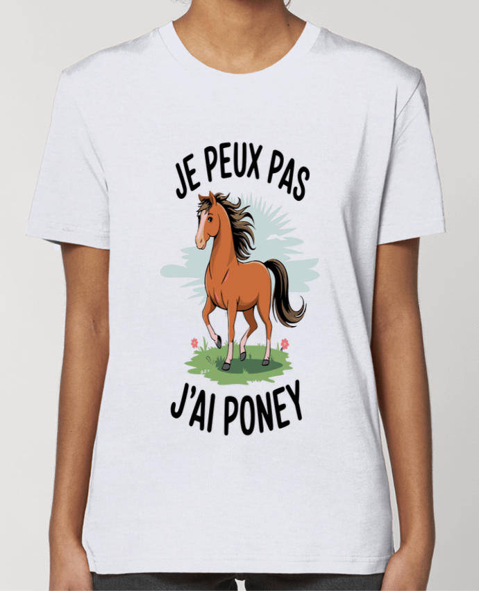 T-shirt Femme je peux pas j'ai poney par bwilfy