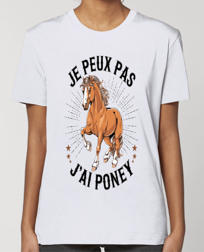 T-shirt Femme je peux pas j'ai poney par bwilfy