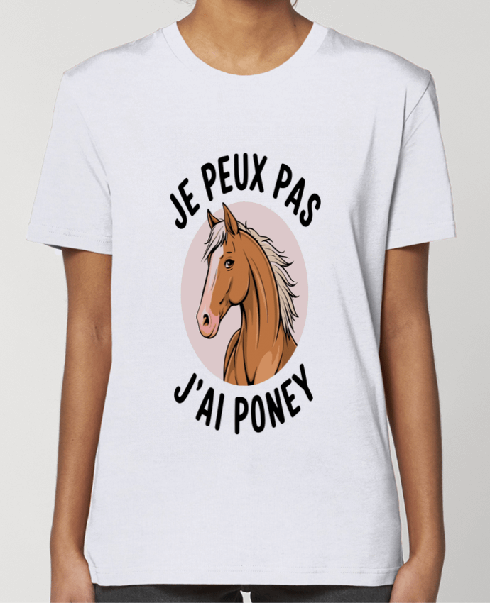 T-shirt Femme je peux pas j'ai poney par bwilfy