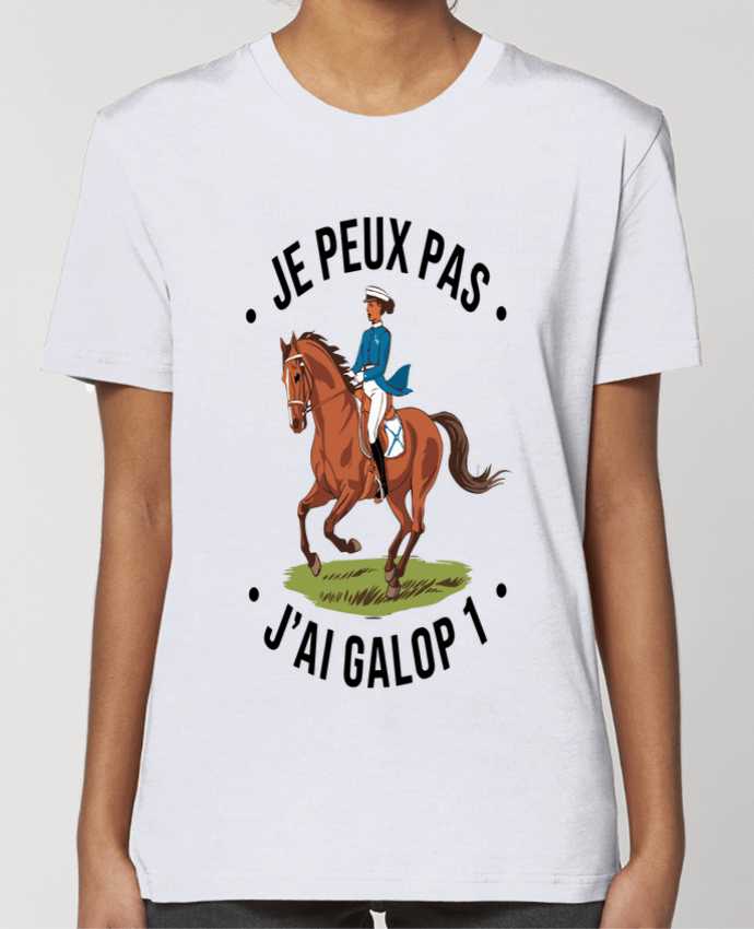 T-shirt Femme je peux pas j'ai galop 1 par bwilfy