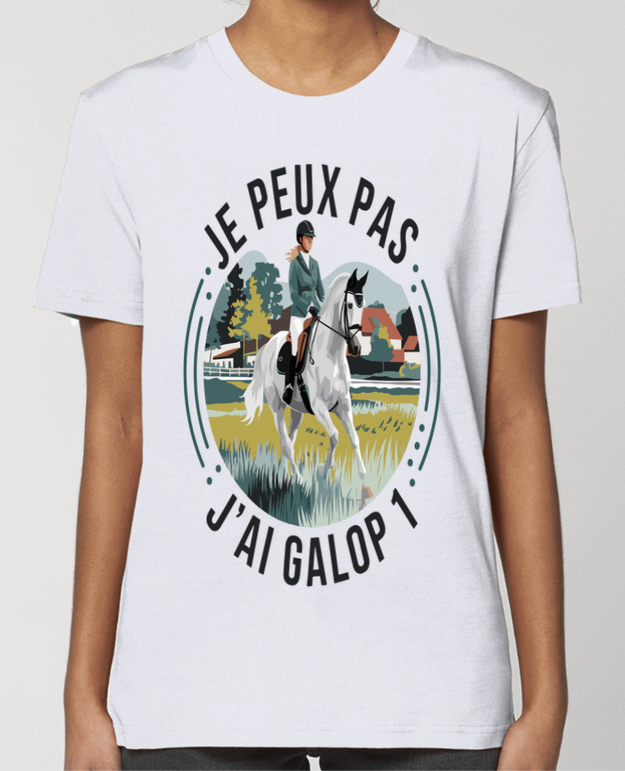 T-shirt Femme je peux pas j'ai galop1 par bwilfy