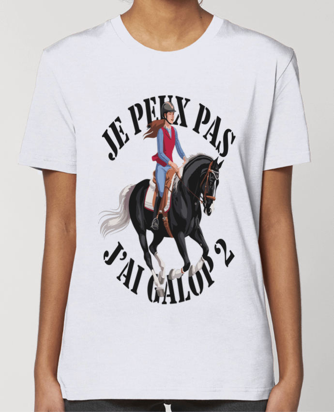 T-shirt Femme je peux pas j'ai galop2 par bwilfy