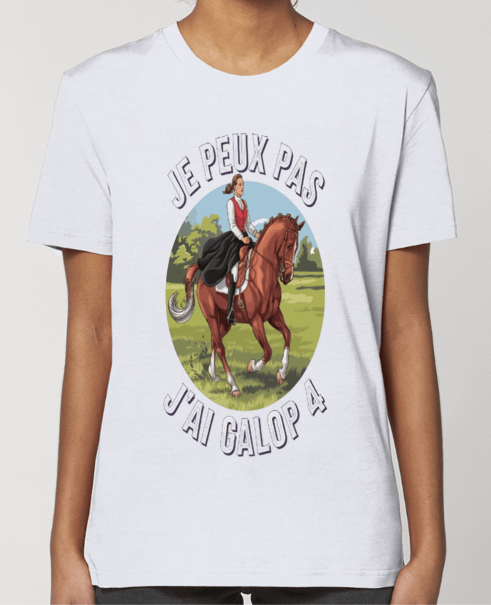 T-shirt Femme je peux pas j'ai galop 4 par bwilfy