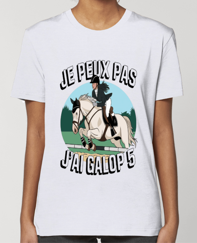 T-shirt Femme je peux pas j'ai galop 5 par bwilfy