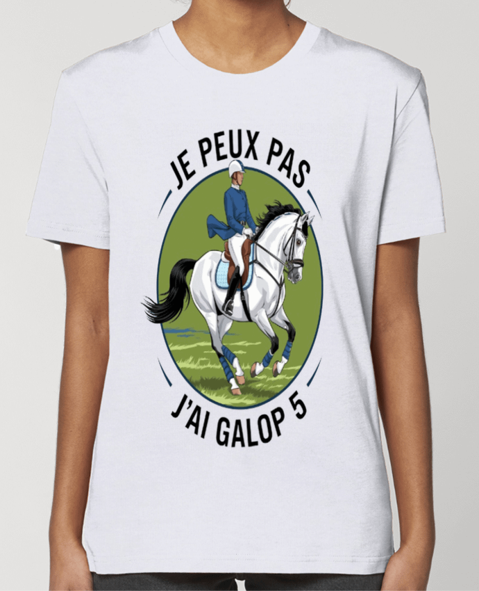 T-shirt Femme je peux pas j'ai galop 5 par bwilfy