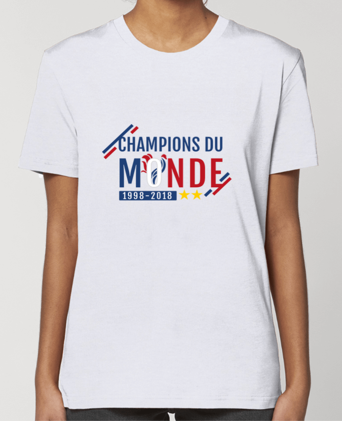 T-shirt Femme Champions du monde by Treiicy