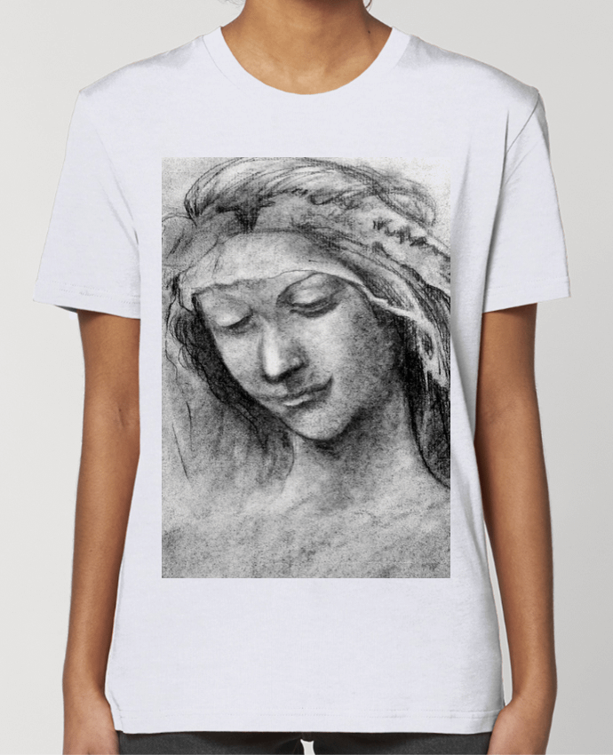 T-shirt Femme Fusain reproduction Michel-Ange par Simple Art