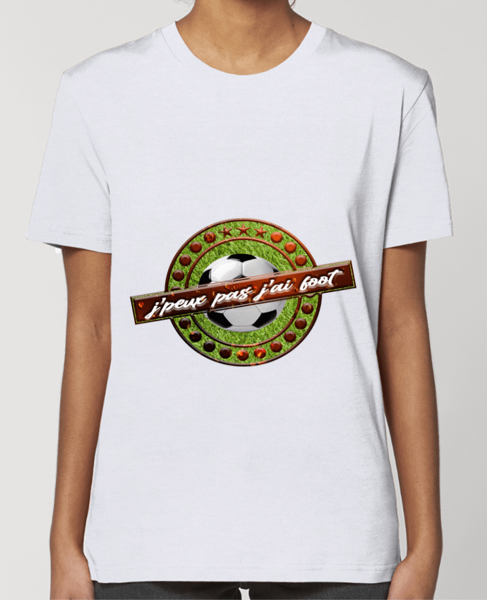 T-shirt Femme j'peux pas j'ai foot par logo graph