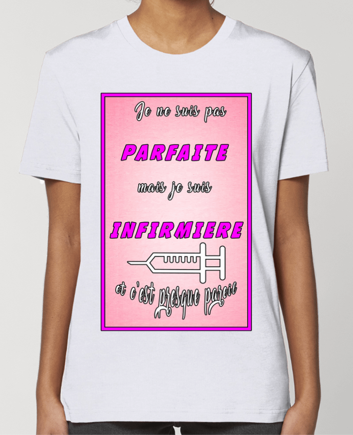 T-shirt Femme infermière par logo graph