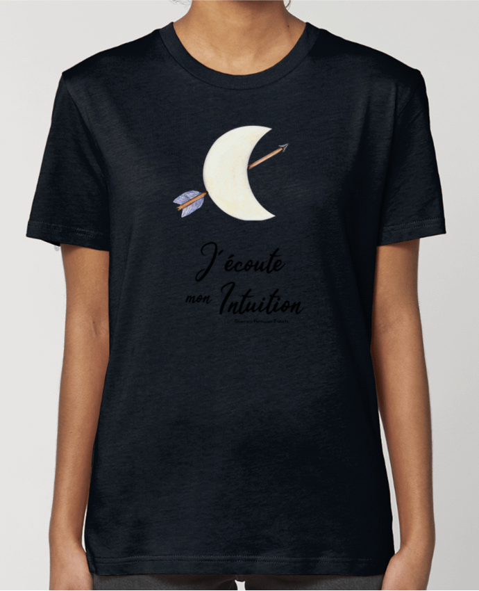 T-shirt Femme Lune > Intuition par Guerriers Pacifiques