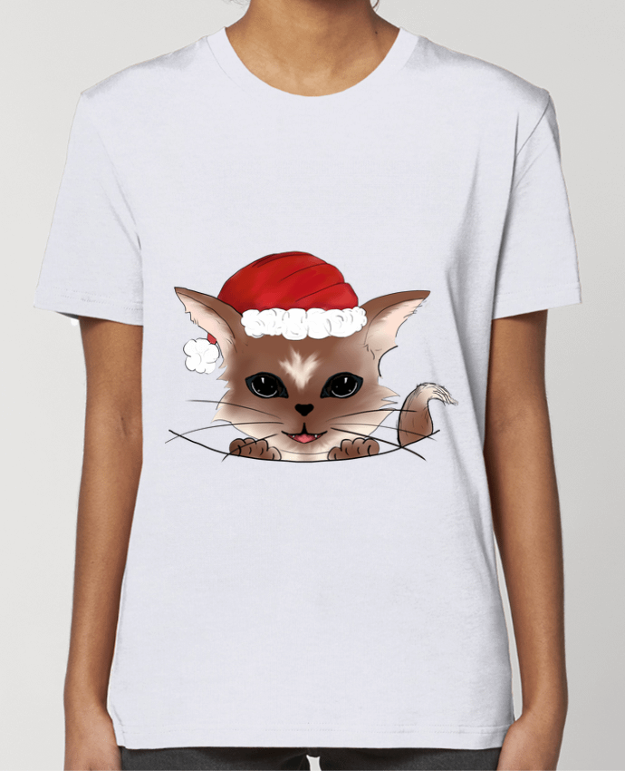 T-shirt Femme Chat marron avec  bonnet par ZeroXIII