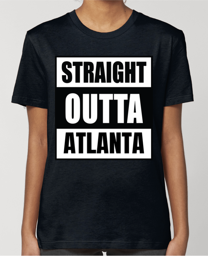 T-shirt Femme Straight outta Atlanta par Cheerocki