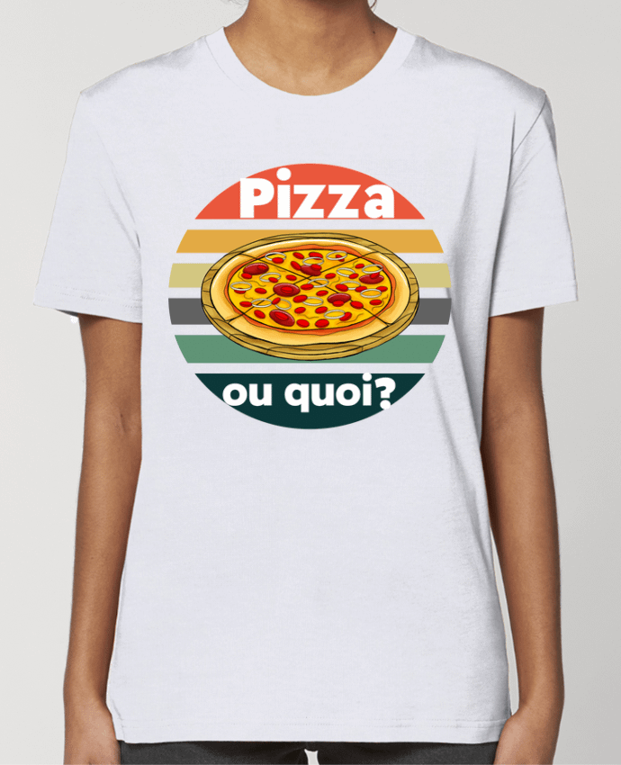 T-shirt Femme Pizza ou quoi par Cheerocki
