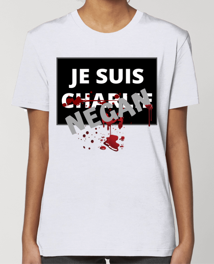 T-shirt Femme Je suis Charlie Negan par Cheerocki