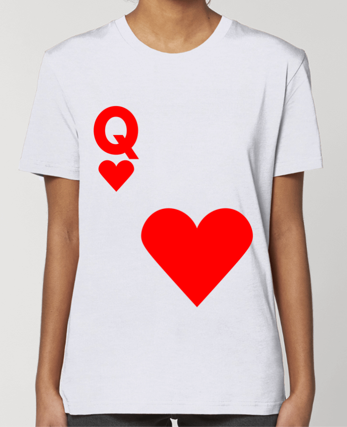 T-shirt Femme La Dame de coeur - Idée cadeau par IPUAL - La Boutique